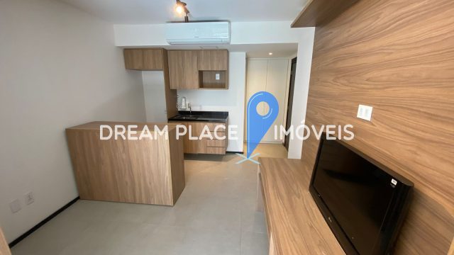 Descubra este apartamento studio incrível, esse apartamento é perfeito para você, com móveis de excelente qualidade e um toque de modernidade