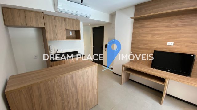 Descubra este apartamento studio incrível, esse apartamento é perfeito para você, com móveis de excelente qualidade e um toque de modernidade