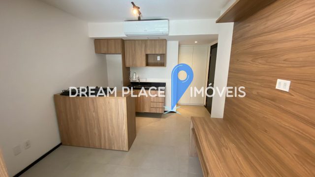 Descubra este apartamento studio incrível, esse apartamento é perfeito para você, com móveis de excelente qualidade e um toque de modernidade