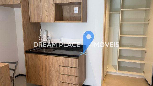 Descubra este apartamento studio incrível, esse apartamento é perfeito para você, com móveis de excelente qualidade e um toque de modernidade