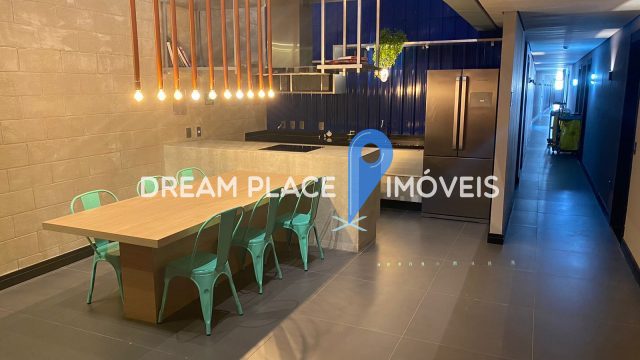 Descubra este apartamento studio incrível, esse apartamento é perfeito para você, com móveis de excelente qualidade e um toque de modernidade