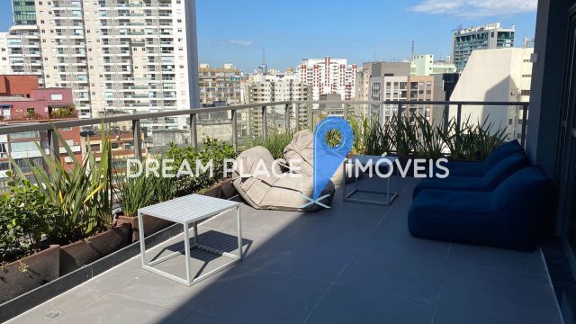 Descubra este apartamento studio incrível, esse apartamento é perfeito para você, com móveis de excelente qualidade e um toque de modernidade